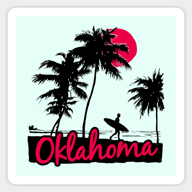 Oklahoma Sticker by TroubleMuffin